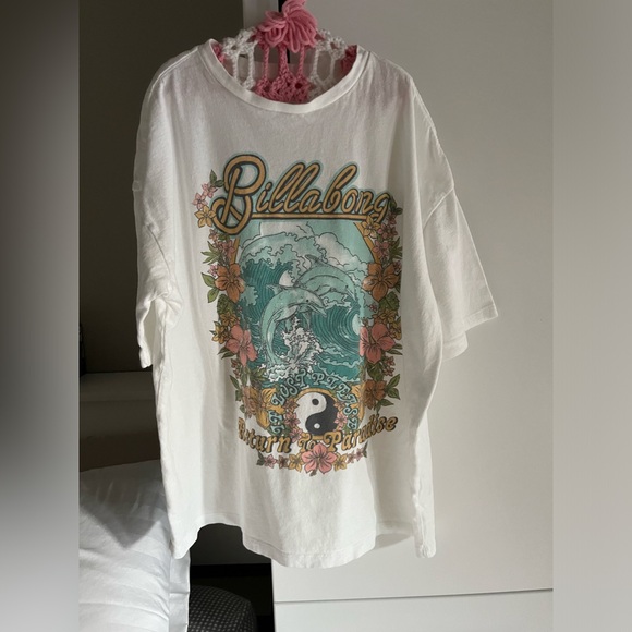 BILLABONG Return To Paradise Women’s Oversized Tee - Picture 3 of 5